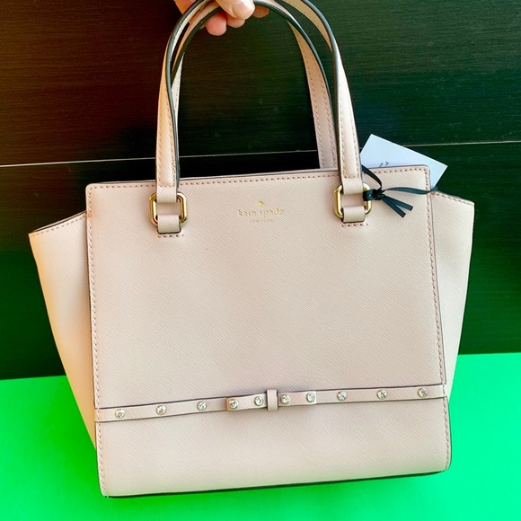 🌸Kate Spade Small Hadlee Jeweled Laurel Way Bag🌸 - Picture 2 of 9